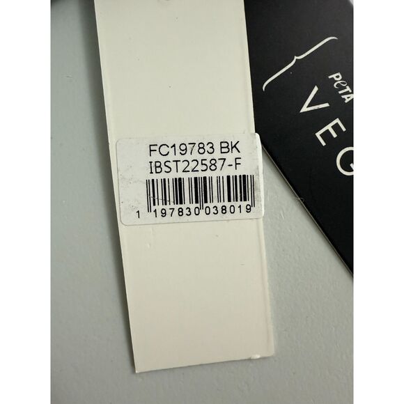 Poppi Black Vegan Wristlet Crossbody Wallet Bag Gold Hardware New With Tags - Picture 6 of 10